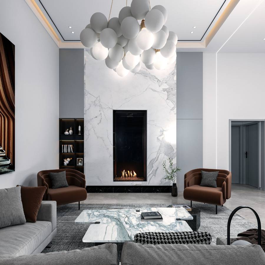 Reaching New Heights in Fireplace Design