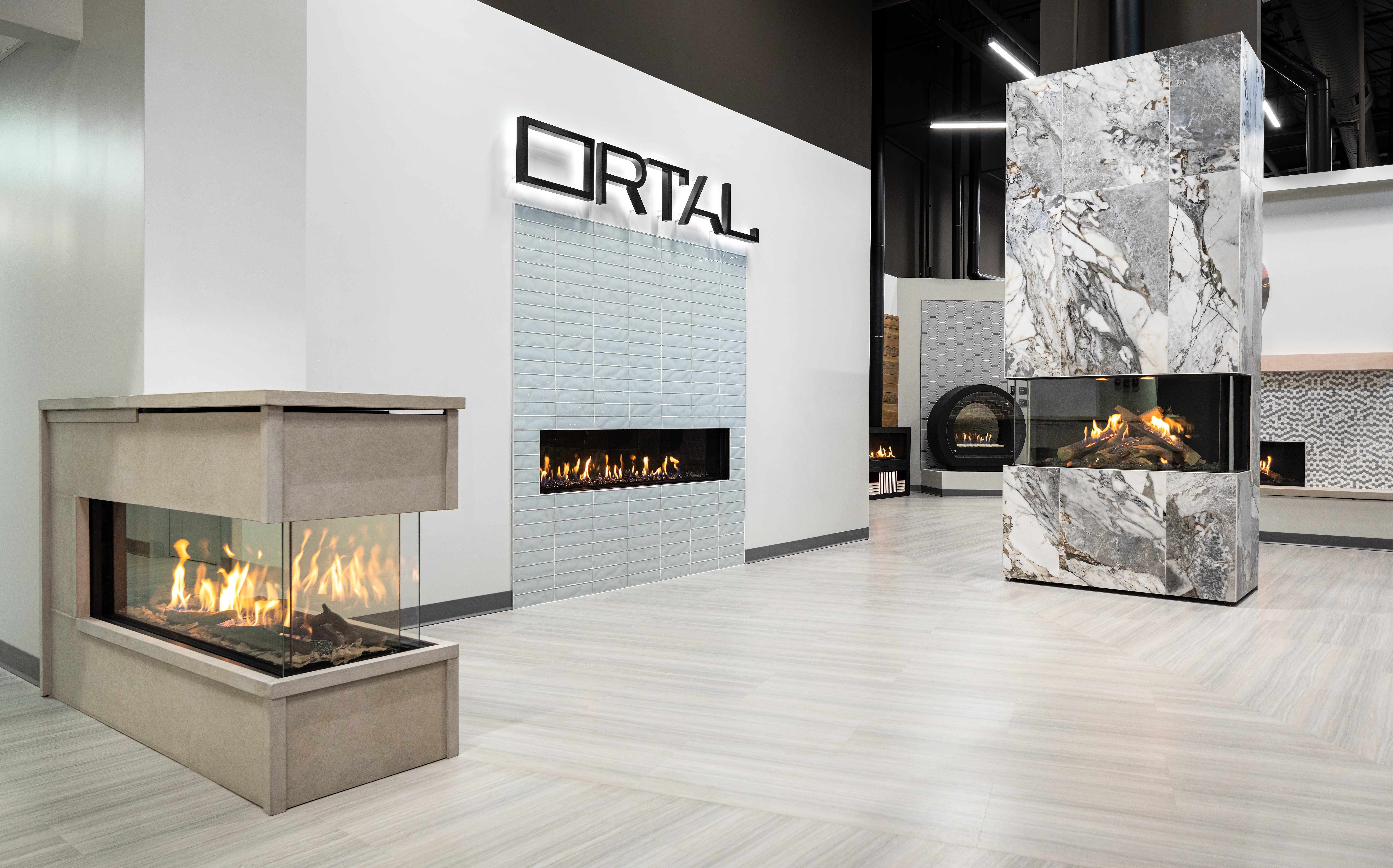 Ortal Fireplace Columbus Ohio Design Center Showroom