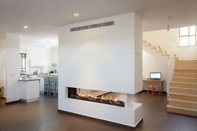 A Clear 200 Tunnel Fireplace