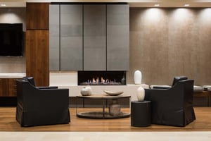 Modern Gas Fireplace