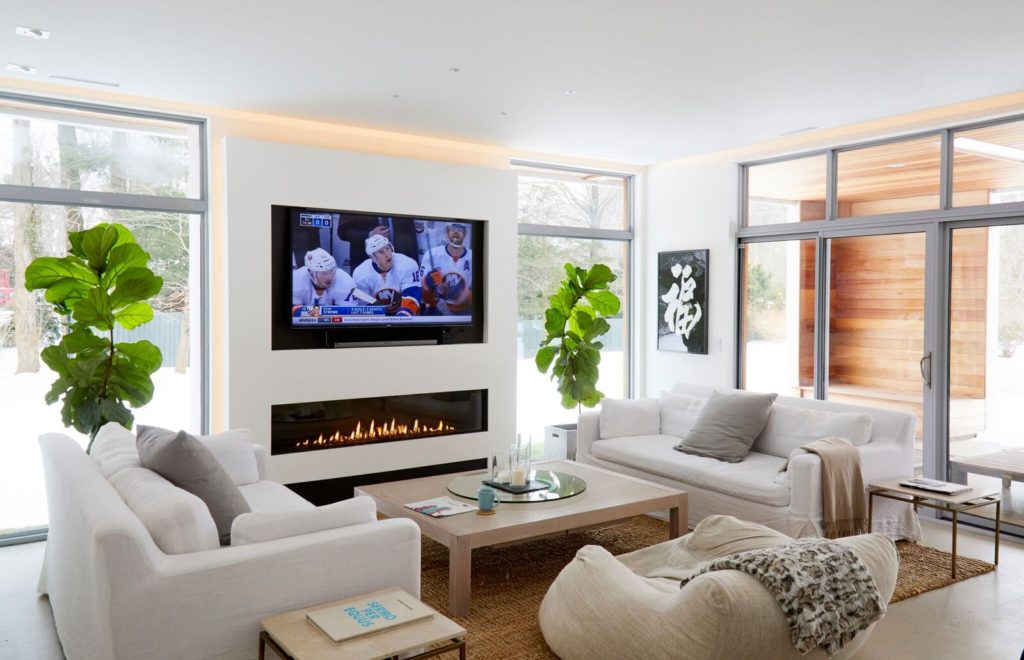 Modern fireplace design