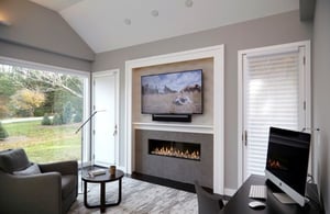 Zero-Clearance fireplace