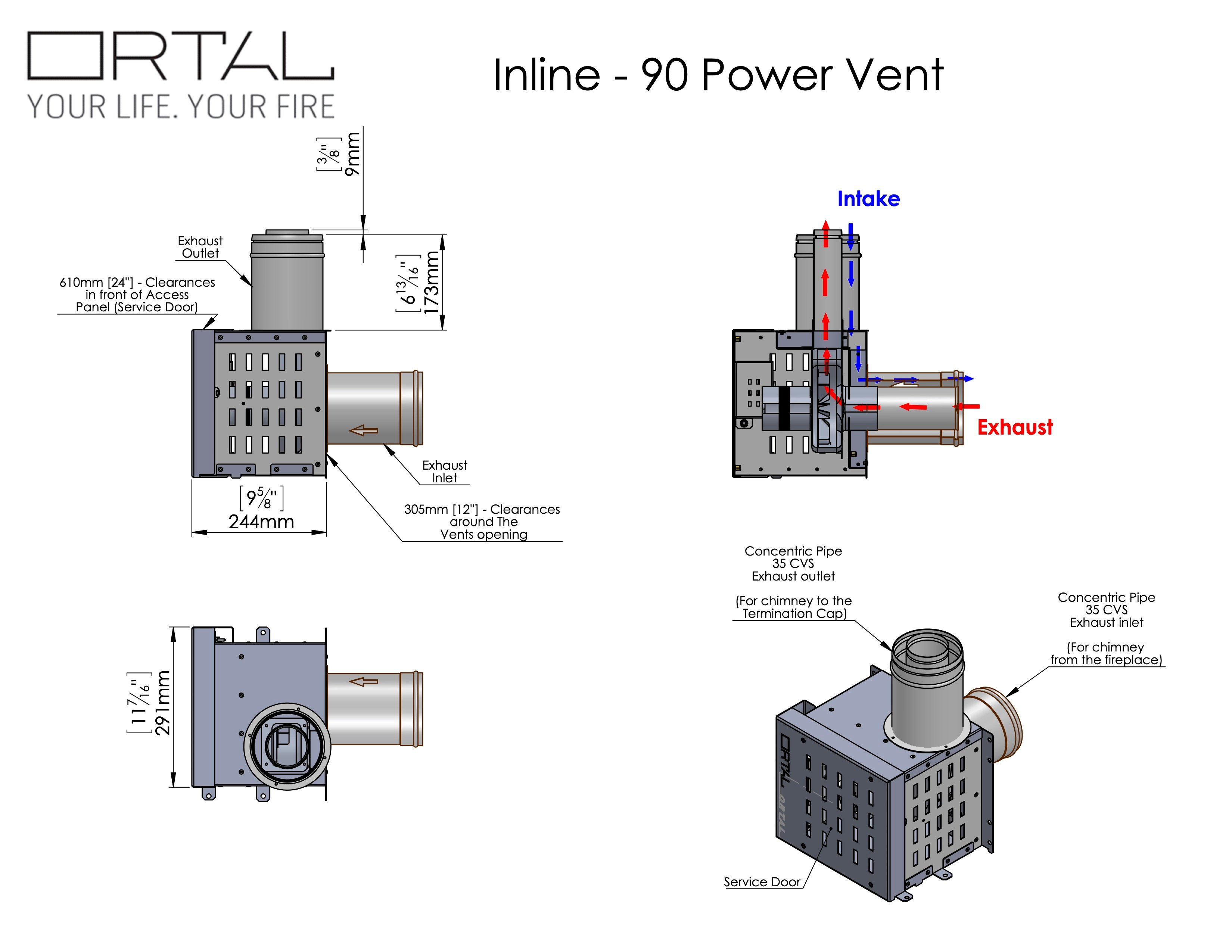Inline-90-Power-Vent