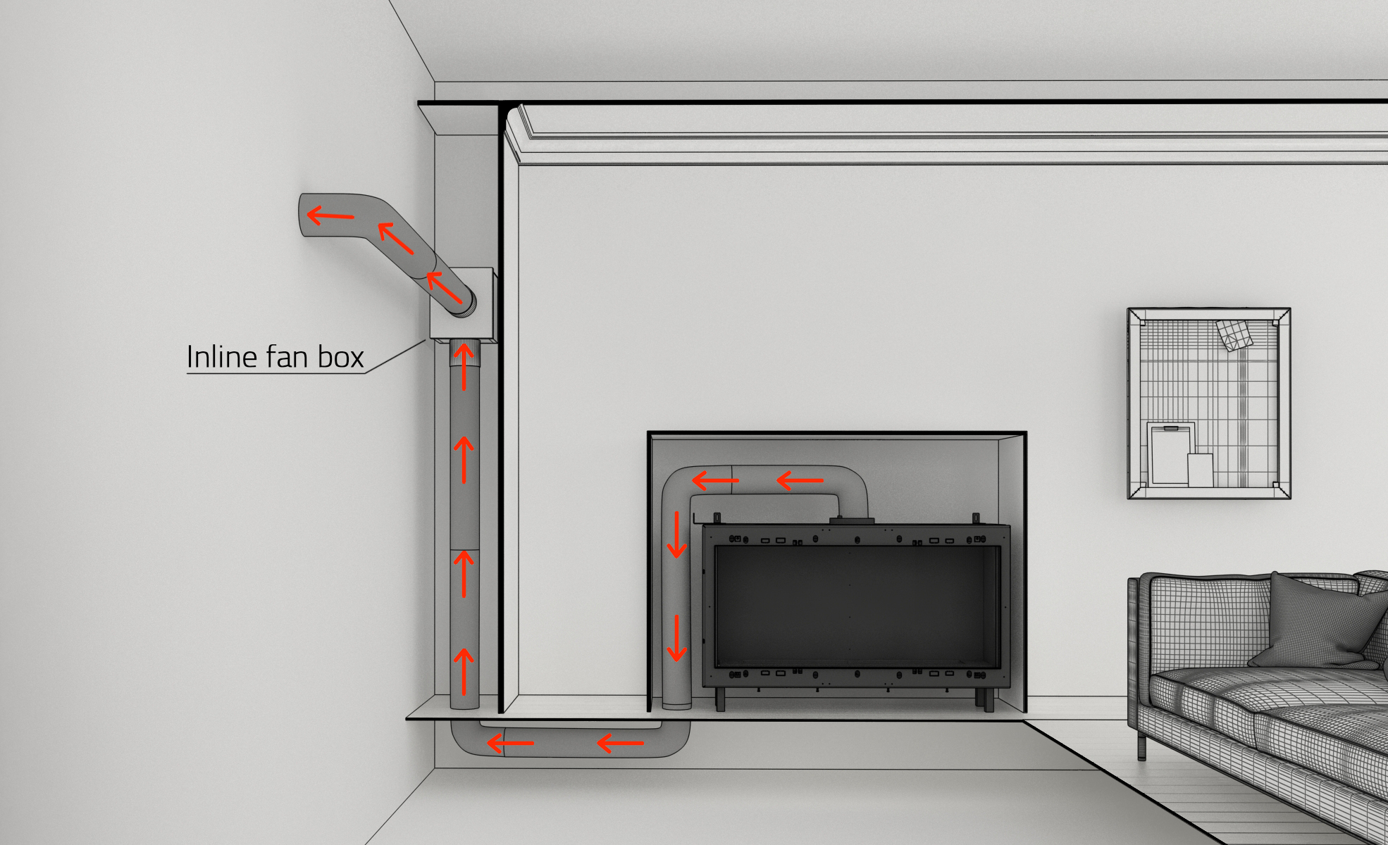fan powered air vents