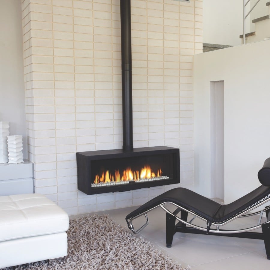 Stand Alone Fireplaces, Modern Freestanding Gas Fireplace