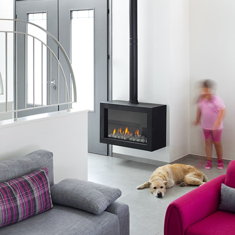 Stand Alone Fireplaces, Modern Freestanding Gas Fireplace
